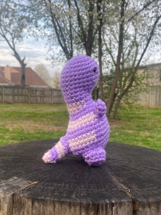 Davey-Handmade Crochet Mini Dino
