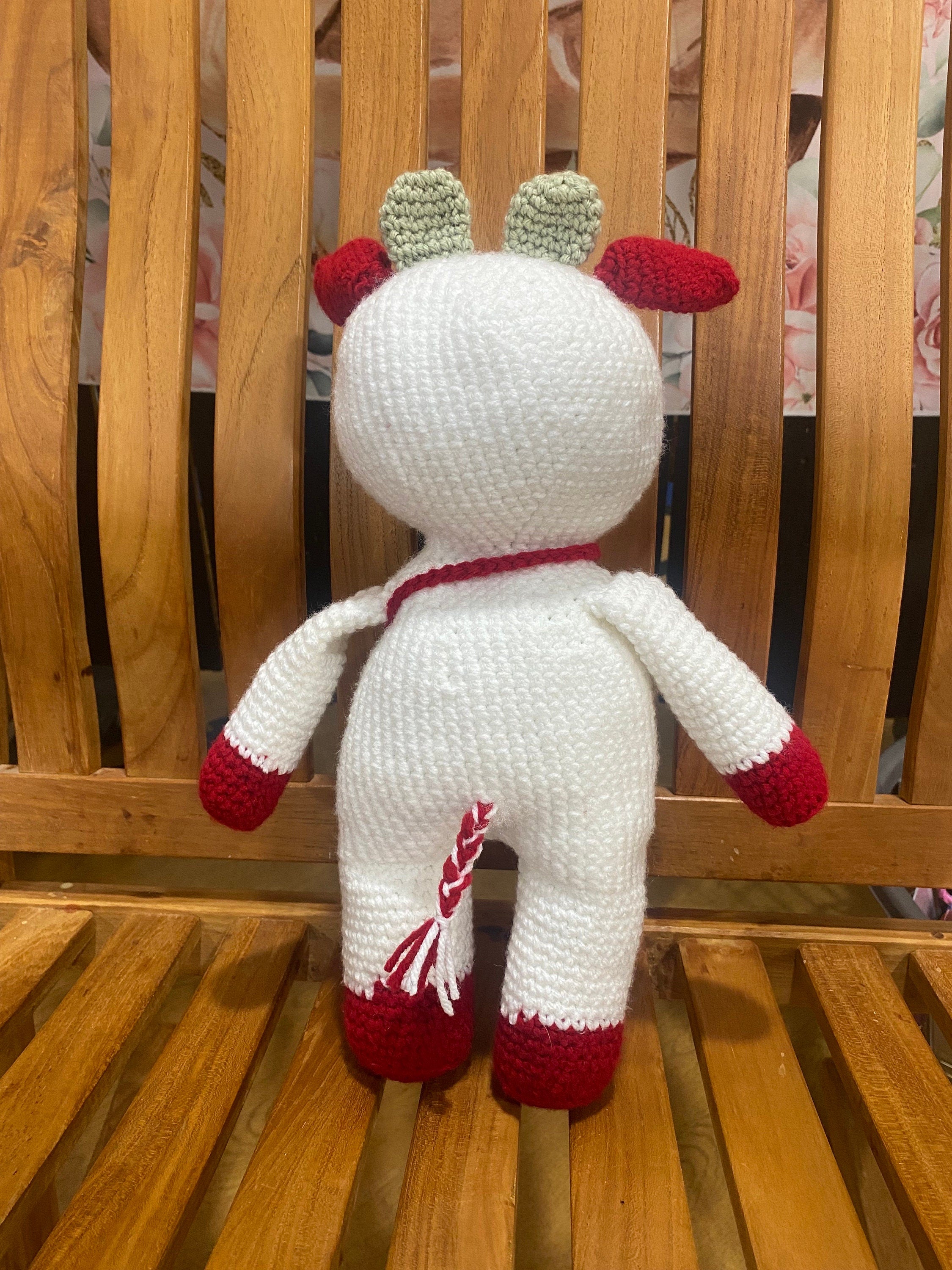 Lyla - Crochet Cow Stuffie