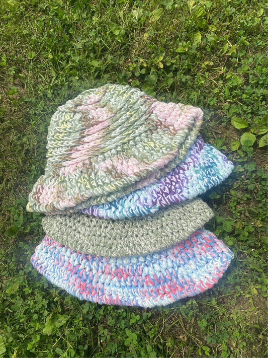 Stay Shaded - Crochet Bucket Hat