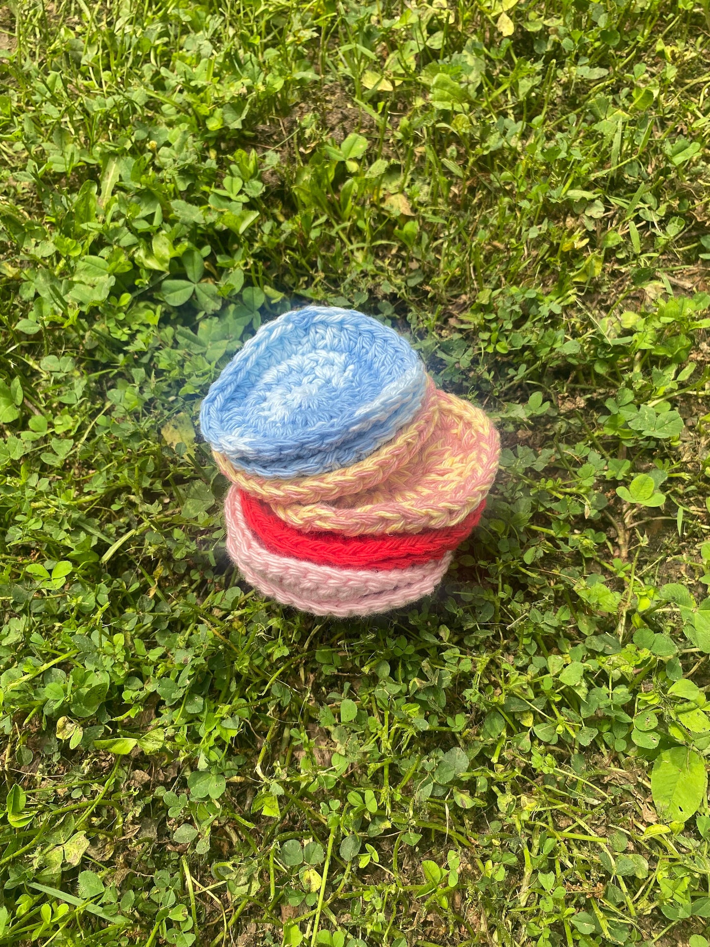 Rest Easy Crochet Car Coasters