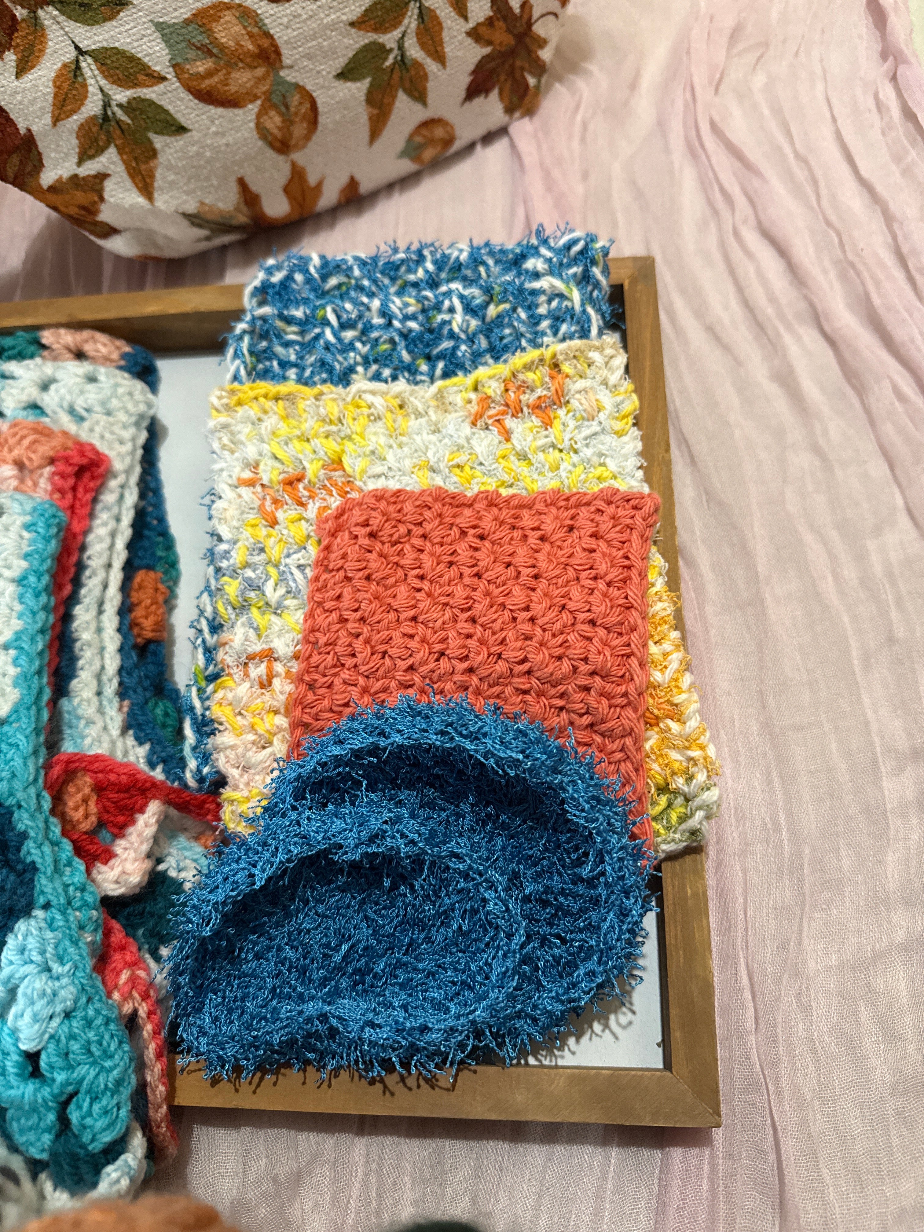 Crochet Scrubby Dish Cloths