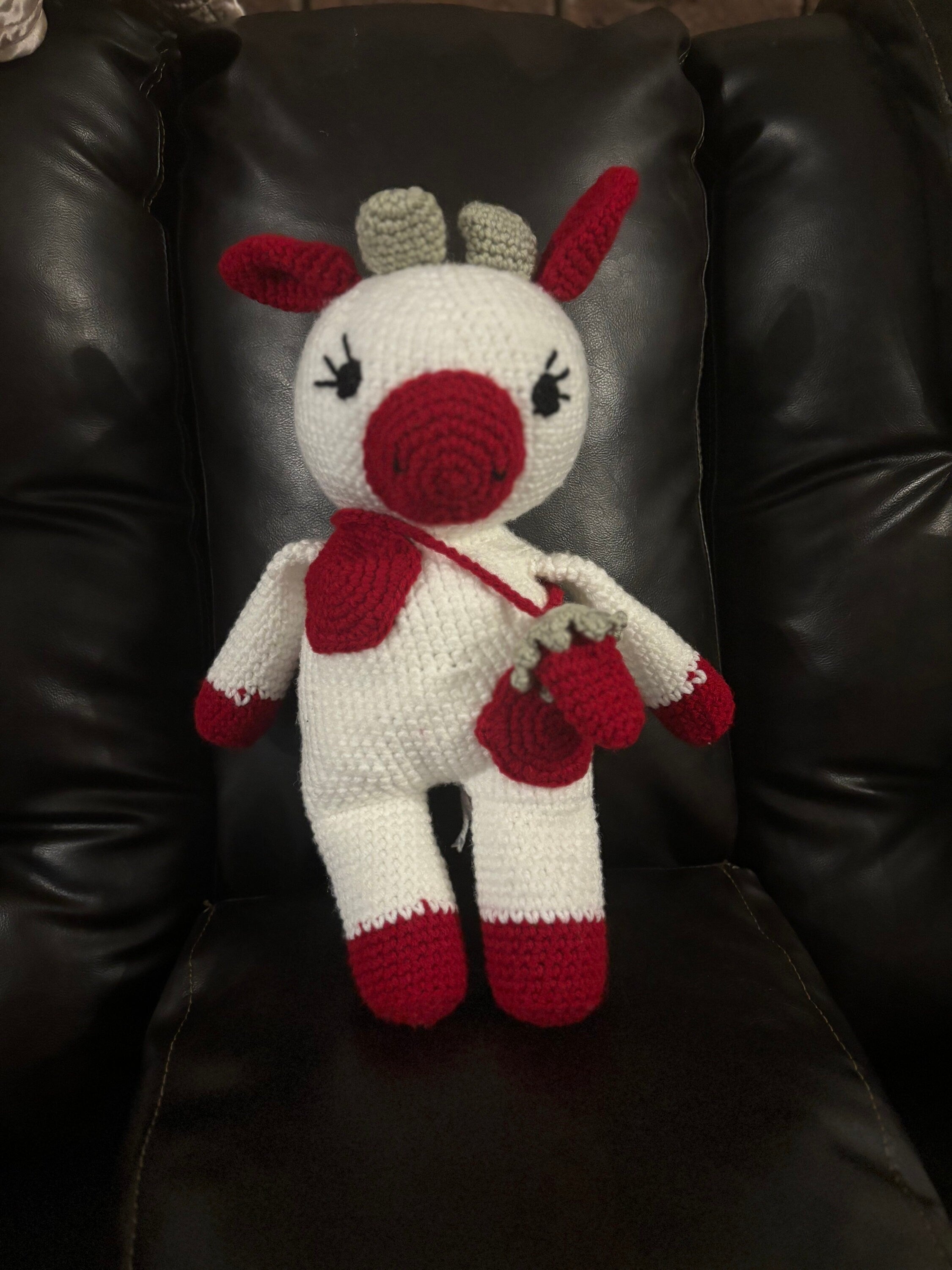 Lyla - Crochet Cow Stuffie