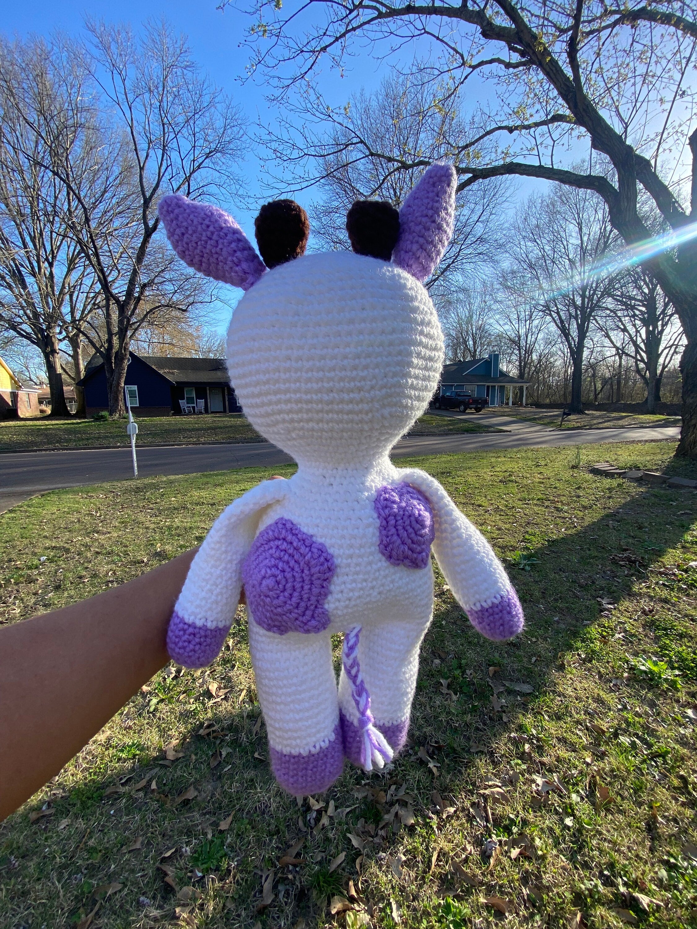 Lyla - Crochet Cow Stuffie