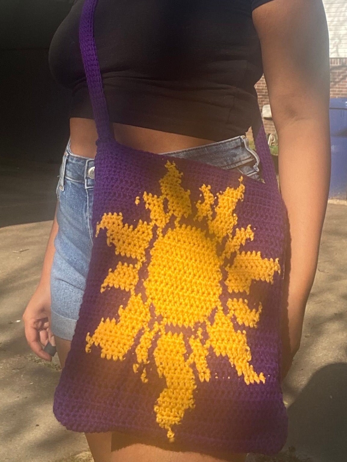 Pixel Perfect - Crochet Pixel Grid Bag